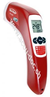 Infrarot-Thermometer TV 325 - mit einstellbarem Emissionswert und Mittelwertermittlung 