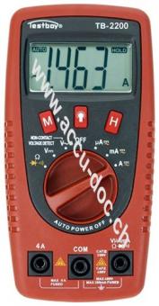 Digital-Multimeter 2200 - mit berührungslosem Kabelbruchdetektor 