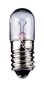 Röhrenlampe, 2,1 W, 2.1 W - Sockel E10, 7 V (DC), 300 mA 