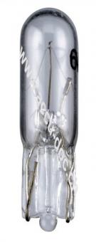 T5 Glassockel-Glühlampe, 1,2 W - W2×4,6d, 12 V (DC), 100 mA 
