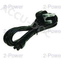 C5 (Cloverleaf) Power Lead with UK Plug 