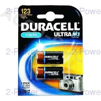 Duracell Ultra M3 Lithium (2 Pack) 