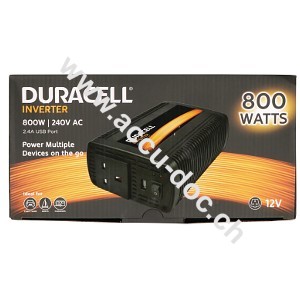 Duracell 800W Single UK Socket Inverter 
