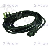 IEC (Kettle) Power Lead with UK Plug 5M 