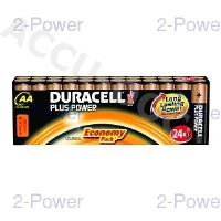 Duracell Plus Power AA 24 Pack 