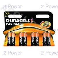 Duracell Plus Power AA 8 Pack 