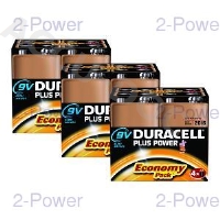 Duracell Plus Power 12 Pack 3 x MN1604B4 