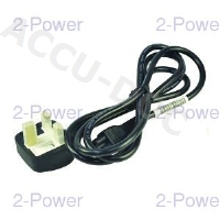 Power Cord - UK Cloverleaf 