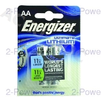 Energizer Lithium 1.5v AA (2 Pack) 