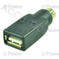 PS/2 Male to USB Type A Female Adapter 