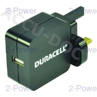 Duracell Single 2.4A USB Port AC Adapter 