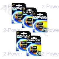 Duracell Ultra M3 Lithium 2 Pack x5 