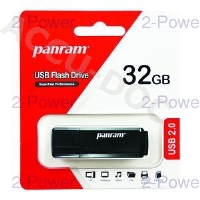 PanRam 32GB USB 2.0 Pen Drive (Black) 