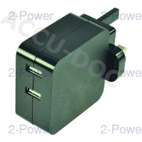 Duracell Twin USB Tablet Charger 2x2.4A 