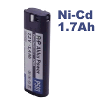 APMA-7,2V, 1,7Ah Ni-Cd 