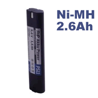 APMA-9,6V, 2,6Ah Ni-MH 