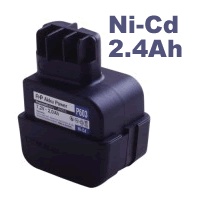 APMT/S-7,2V, 2,4Ah Ni-Cd 