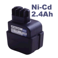 APMT/S-9,6V, 2,4Ah Ni-Cd 