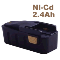 APAC-9,6 V, 2,4Ah Ni-Cd 