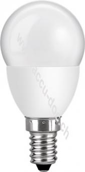 LED-Mini-Globe, 5 W - Sockel E14, warmweiß, nicht dimmbar 
