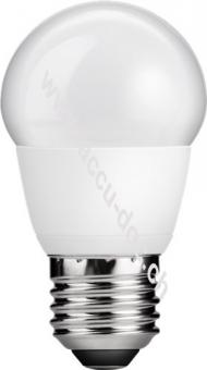 LED-Mini-Globe, 5 W - Sockel E27, warmweiß, nicht dimmbar 