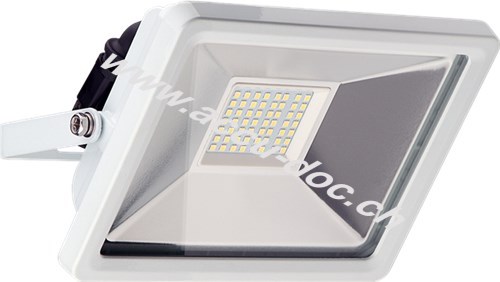 LED Außen-Flutlichtstrahler, 30 W, Weiß - Lichtlösung für Hauseingänge, Garten & Co. 
