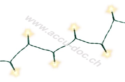 120er LED-Lichterkette, inkl. Netzstecker, Grün - Stimmungsvolle Leuchtdekoration für den Innen- und Außenbereich 