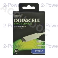 Duracell 1M USB Type-C to USB 3.0 Cable 