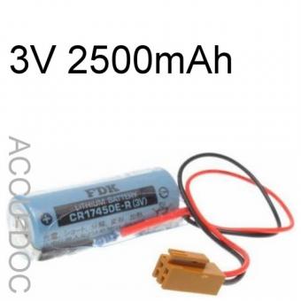 CR17450SE mit R und Stecker braun 