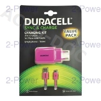 Duracell 2.1A AC Charger+Micro USB Cable 