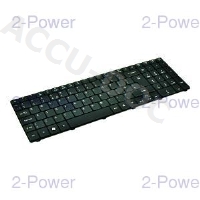 Keyboard - UK 104 Key (Black) 