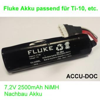 Nachbau Akku von FLUKE Ti-10, Ti-20, etc 